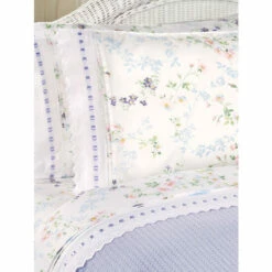 Eileen West Garden Of Dreams Portuguese Cotton Sateen Sheet Set White