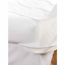 Vermont Country Store Split-Head Adjustable Bed Sateen Sheet Set Sage