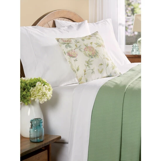 Vermont Country Store Mount Mansfield Indoor/Outdoor Multicolor Braided Oval Rug Green Multi - Image 8