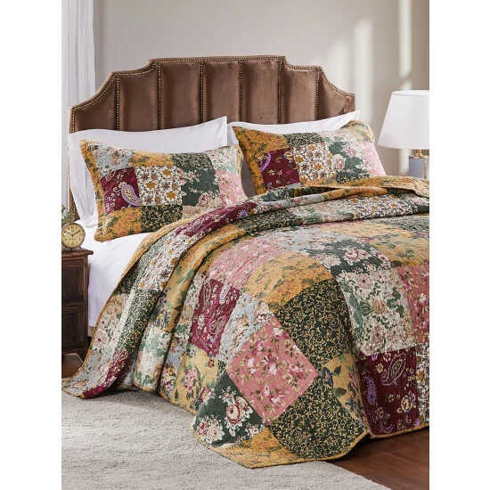 Vermont Country Store Northshire Multicolor Braided Rectangle Wool Rug Walnut - Image 7