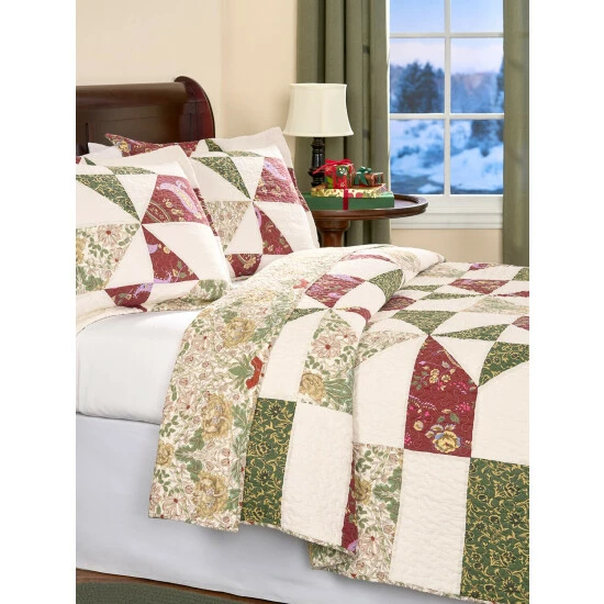 Vermont Country Store Vermont Traditions Patchwork Cotton Quilt Or Pillow Sham