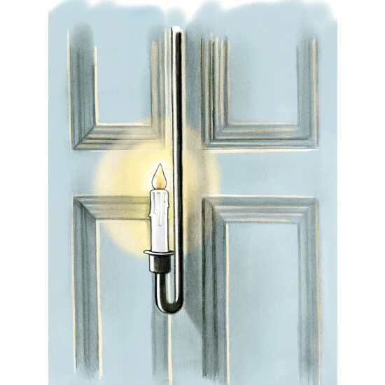 Vermont Country Store Over-the-Door Battery-Operated Candle - Image 2