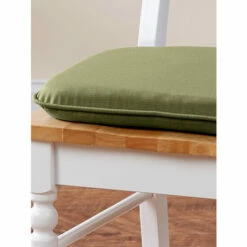 Vermont Country Store Flat Chair Pad Dark Sage