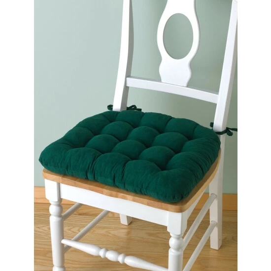 Vermont Country Store Never-Flatten Chair Pad, In 2 Sizes Tan