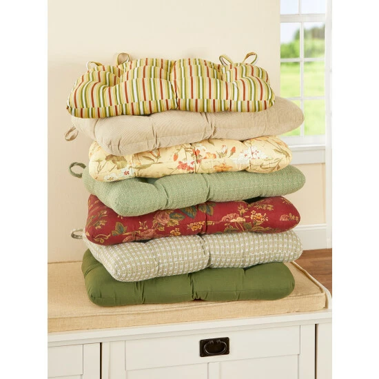 Vermont Country Store Never-Flatten Chair Pad, In 2 Sizes Tan - Image 4