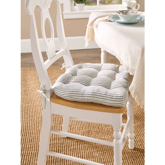 Vermont Country Store Never-Flatten Chair Pad, In 2 Sizes Tan - Image 7