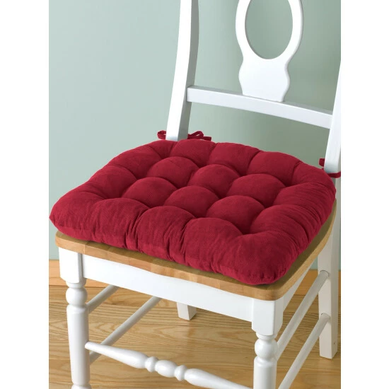 Vermont Country Store Never-Flatten Chair Pad, In 2 Sizes Tan - Image 8