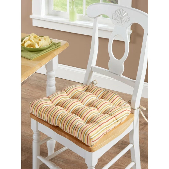 Vermont Country Store Never-Flatten Chair Pad, In 2 Sizes Tan - Image 10