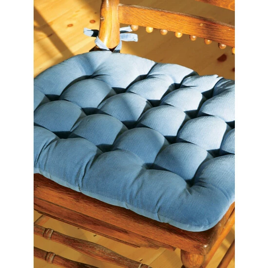 Vermont Country Store Never-Flatten Chair Pad, In 2 Sizes Tan - Image 14